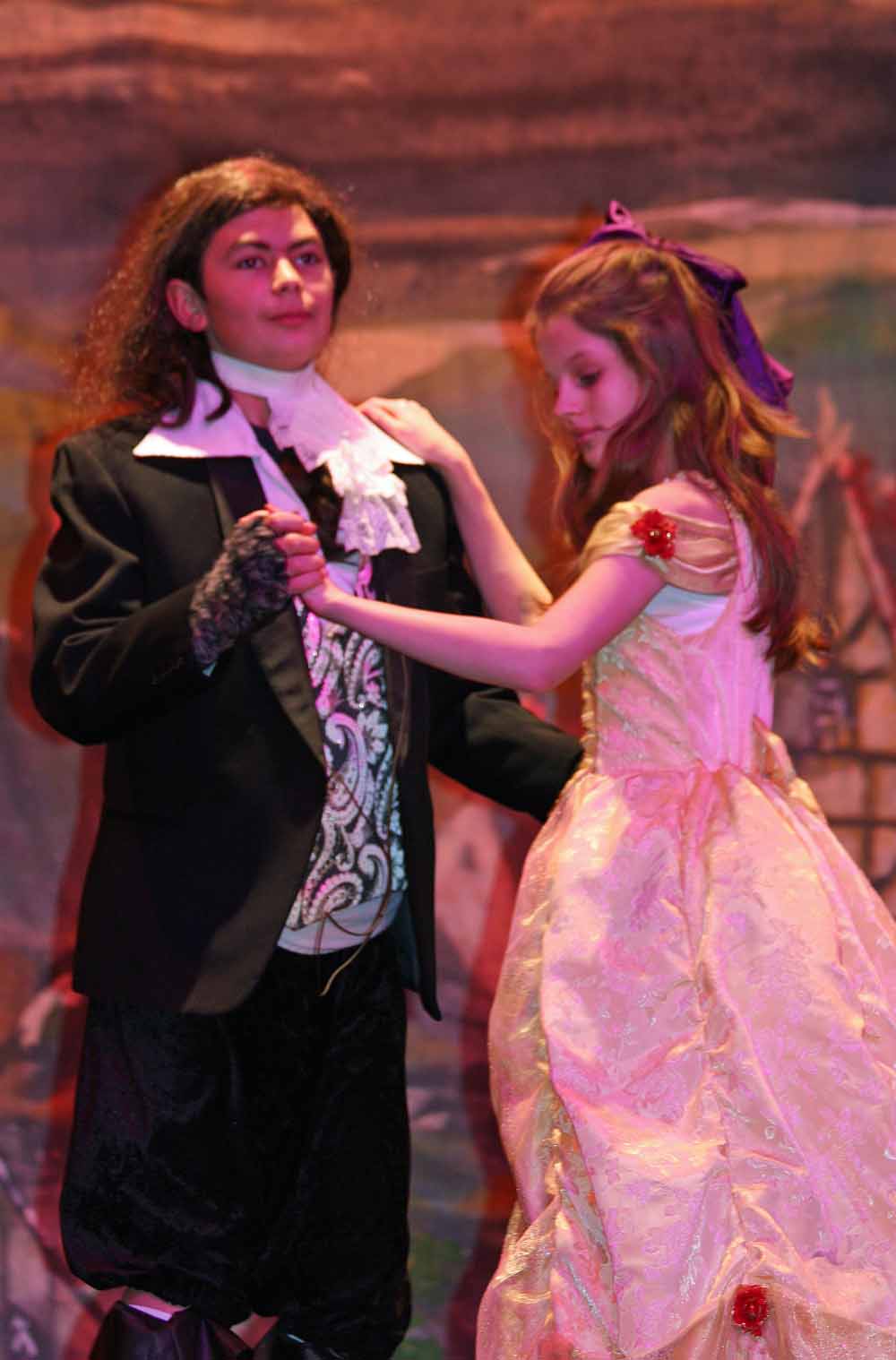 Year 8 Production of Beauty and The Beast, February 2015
